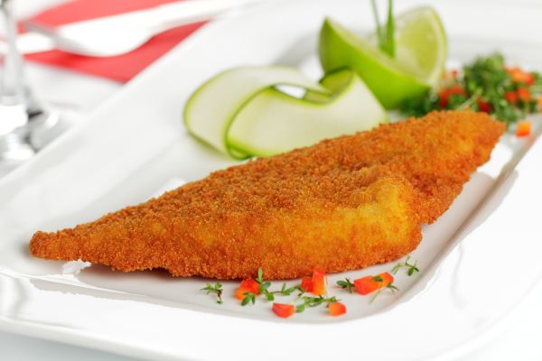 Panierte Schollenfilets
