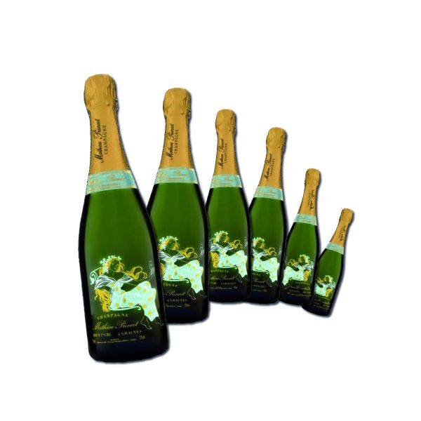 Champagner im Sechserpack